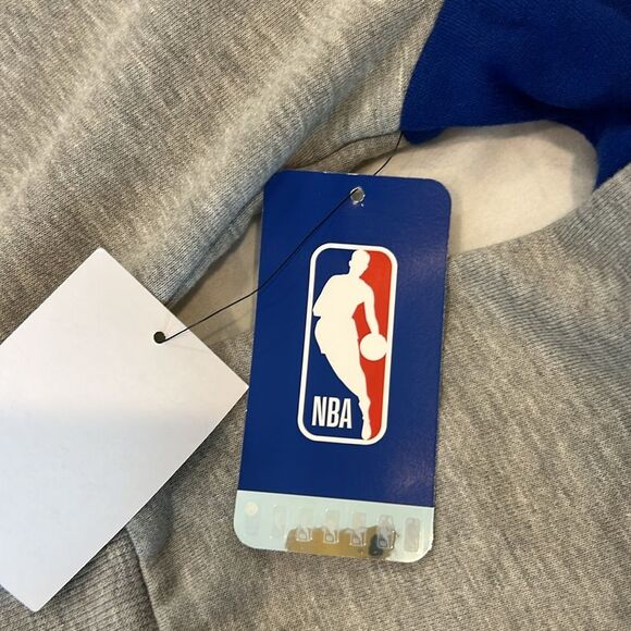 NWT NBA 4Her  Stores Los Angeles Clippers Colorblock Pullover Hoodie Sweater LG - Picture 7 of 9